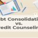 Debt Consolidation vs Credit Counseling - Consumer Credit